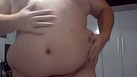 creme in a subtle crossdressing session with ass and pussy play