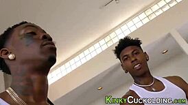 cuckolder blows massive black rod in intense session