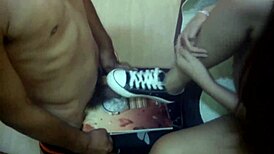 The mistress dominates with face sitting and feet.