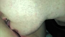 my slave licks my tongue so good