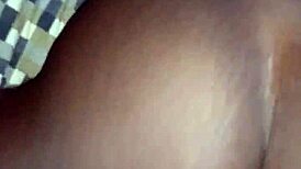 Shay takes creampie from behind