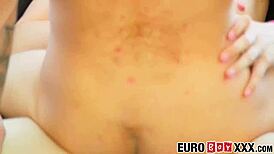 Emo twinks Alex Horler and Tantrum Desire exchange blowjobs before hardcore assfucking and cumshots.