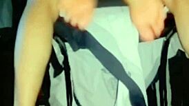 my cute girlfriend's horny while parents sleep 😏