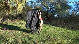 Dance of leylakh 2 features mature woman in bikini and lingerie outdoors