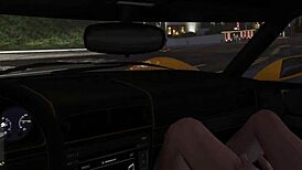 First Person Hooker Sex in Car