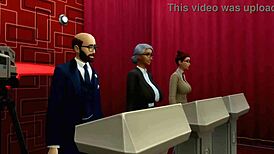 Sims 4 European Vacation Parody!