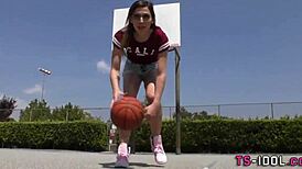 Tranny Takes A Facial From Monster Cock!