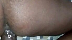 Shay takes creampie from behind