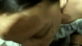 Homemade Outdoor Facial Cumshot For Stranger Who Reversed Into Me During Deepthroat Blowjob.