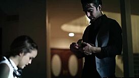 classy petite teen gets spoon fucked hard by stepbro