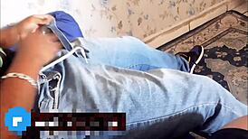 Brother Sucks Hetero Friend's Big Cock Then Gets Fucked