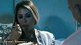 lexi stone and derrick pierce engage in intense sex scenes