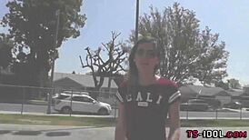 Tranny Takes A Facial From Monster Cock!