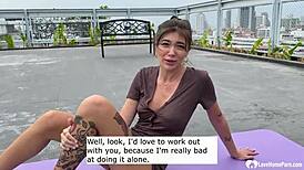 My instructor surprises me with amazing skills in bed every time