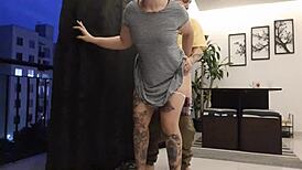 sexy latina with small tits and curves