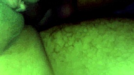 hairy dick slides into big shaved pussy with clit play 😏