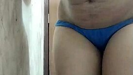 Indian Step Sister Gets Bathroom Ass Fucking by Mature Teen