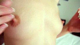 Marley Brinks Gives A Pov Blowjob, Ending With A Huge Cum Facial On Her Cute Face