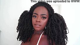 19-year-old brazilian ebony alicia ribeiro takes bbc anal