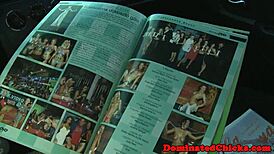 tied-up european sub beauty gets rough discipline with cucumber