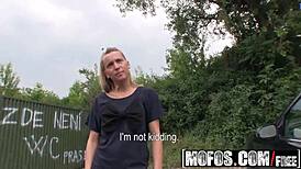 Nessy, wanna get slammed against a car in the alley? - Mofos