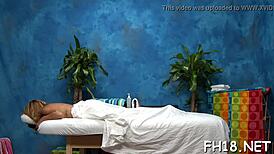 Stuffed cute teen's backdoor