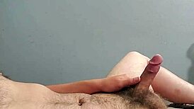 Young guy plays with his cock and shows off sexy ass!