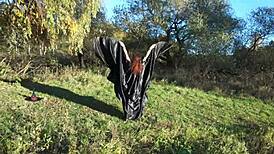 Dance of leylakh 2 features mature woman in bikini and lingerie outdoors