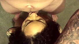 first time bareback sex tape with ebony guy