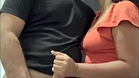 my friend seduces me with a blowjob and cumshot