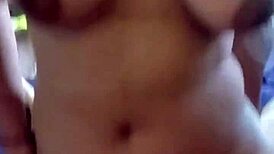 sexy ex-girlfriend with big tits blowjob