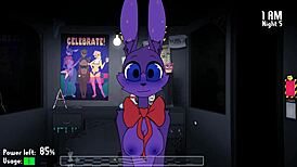 Five Nights at Fuzzboobs Hentai Game Episode Phone Guy Misadventure