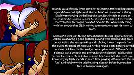 18 Yr Old Banging Step Mom and Big Booty Friends in Comic