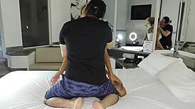 hey, barbara sol, newbie porn actress, strips naked just for me in exclusive scene