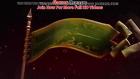 magic haircut fetish in the forest