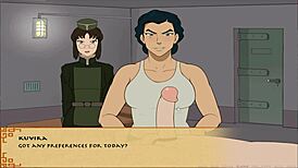 Spirit Blowjob by Two Sexy Older Women Loving Cock