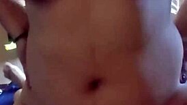 sexy ex-girlfriend with big tits blowjob