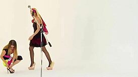 Lovely Euro Babes Clash in Catfight Before Hot Sixtynine Session