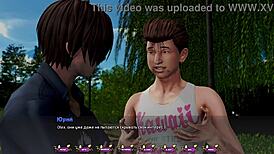 hey, wanna titty fuck in this public toilet with me?