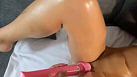 Don't you love an oily massage turning into wild sex?