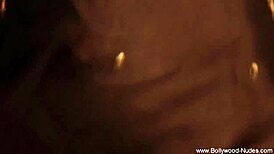 brunette dancing in india