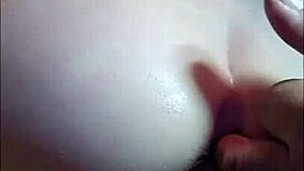 irish lass bent over for husband’s anal and pussy play