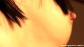 brunette dancing in india