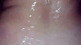 i'm a sexy milf fucking my young boyfriend in the hot tub, his big cock in my ass