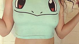 nerdy teen 18+ showers shaved