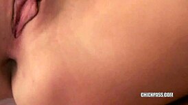 Blonde Hottie Anna Fucks Her Ass