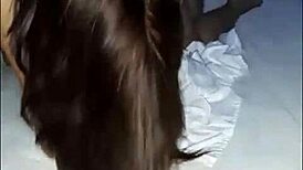 Cheating Pinay girlfriend fucked hard by friend in part 2