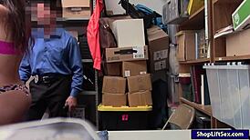 Lily adams clothes ripped blowjob