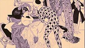 vintage erotic illustrations from antique cartoons
