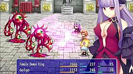 Fodendo Com Os Meus Novos Amigos Após Conquistar O Castelo - Revenge Of The Female Demon King - Parte 7!